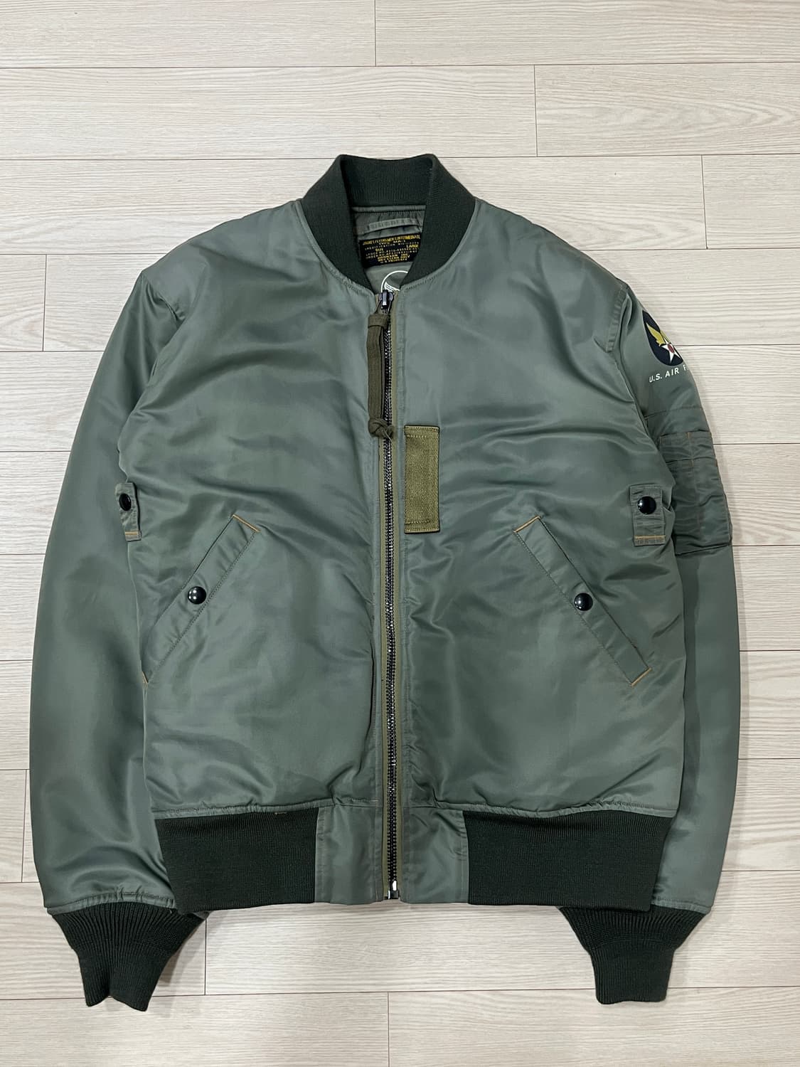 브론슨 MA-1 항공잠바 블루종 L 상품이미지1