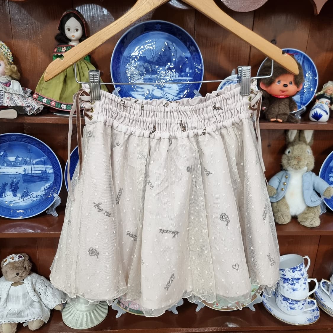 Liz Lisa 리즈리사 레터링 튤 스커트 상품이미지5