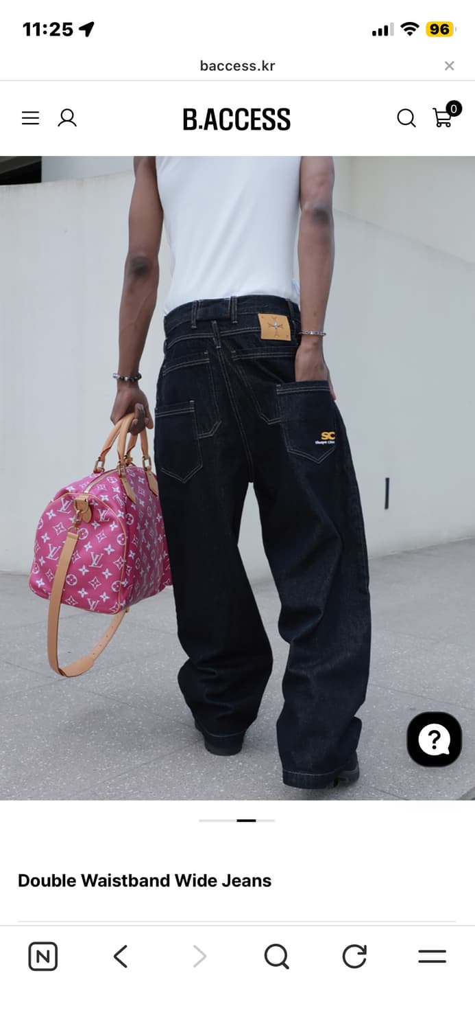 Steepc 데님바지 사이즈s급처 상품이미지1