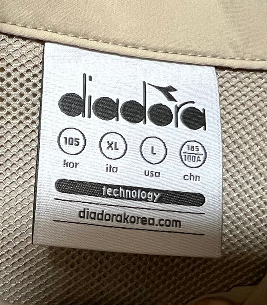 디아도라 에센셜 우븐자켓 남자 바람막이점퍼 새상품 춘추 XL 105 상품이미지4