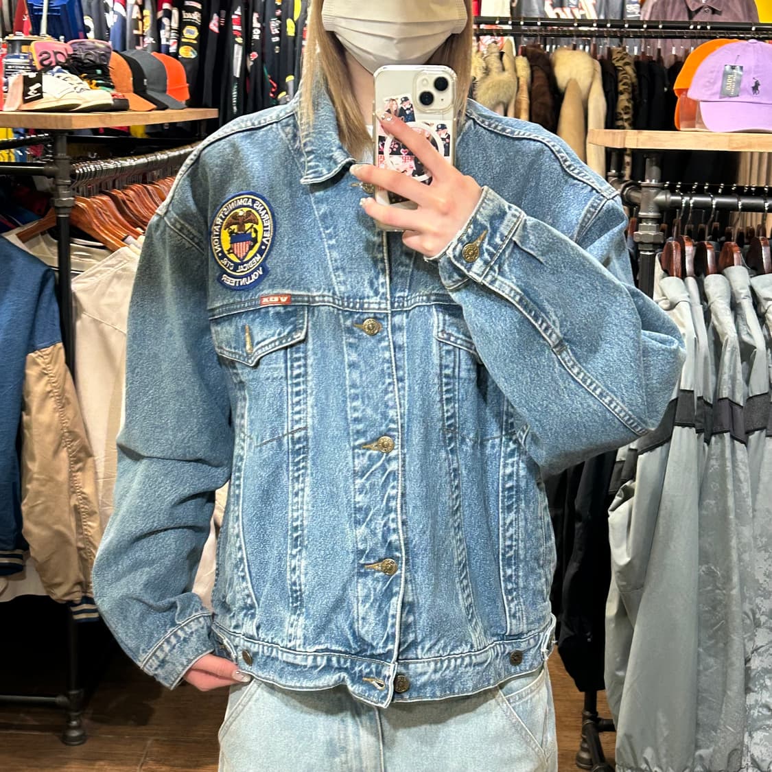 [HI] VTG 데님 자켓 연청  상품이미지1