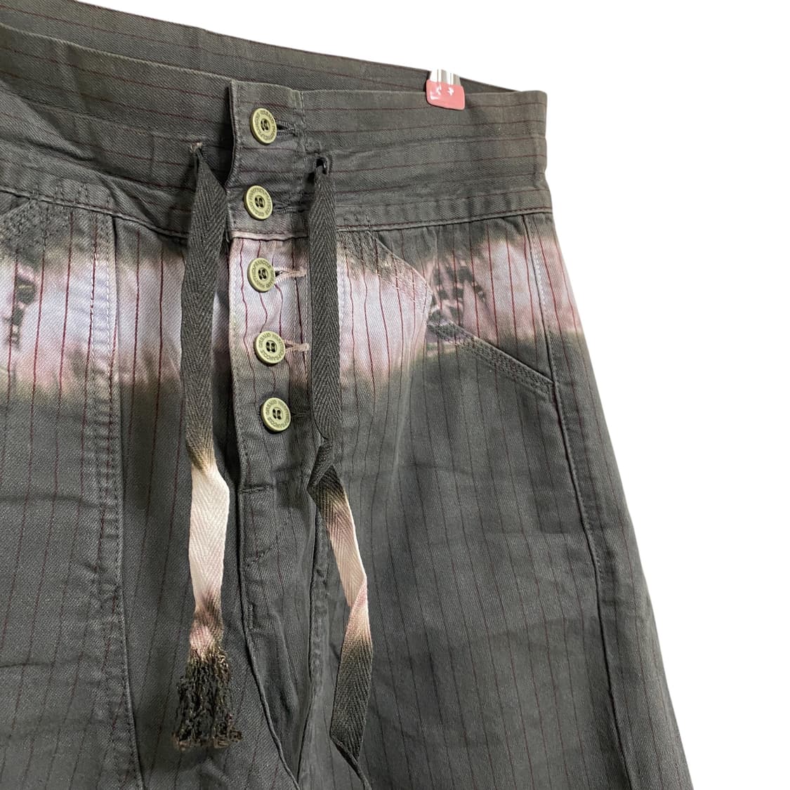 Tiedye stripe hippie wide pants 상품이미지3