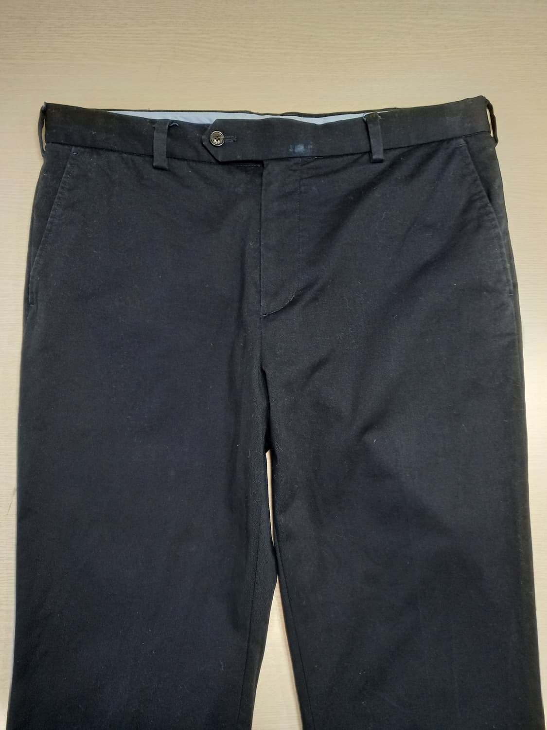 34 BrooksBrothers 스판 슬림일자 치노 네이비 34-603 상품이미지3