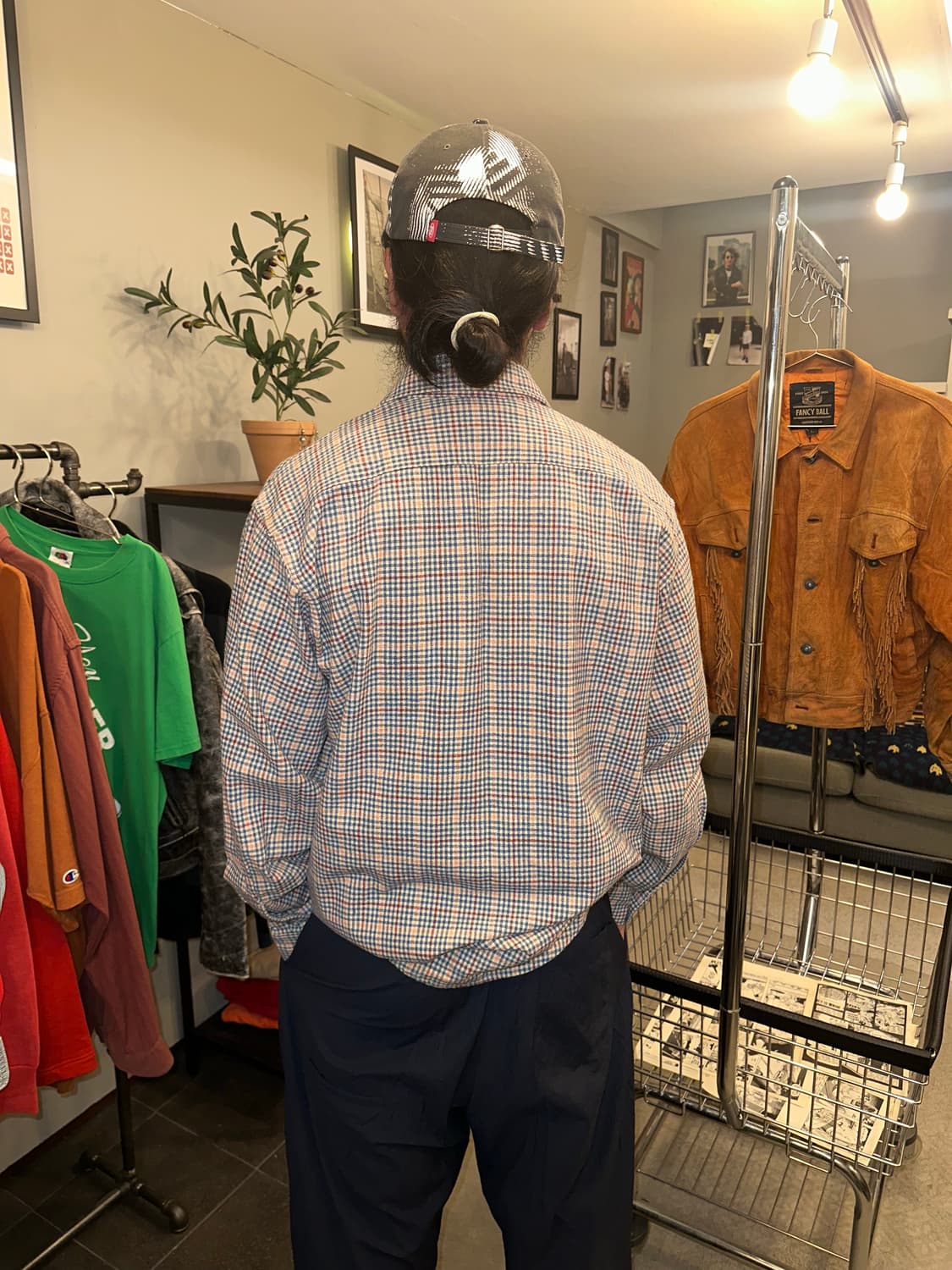Sugar Cane union made check work shirt 상품이미지6