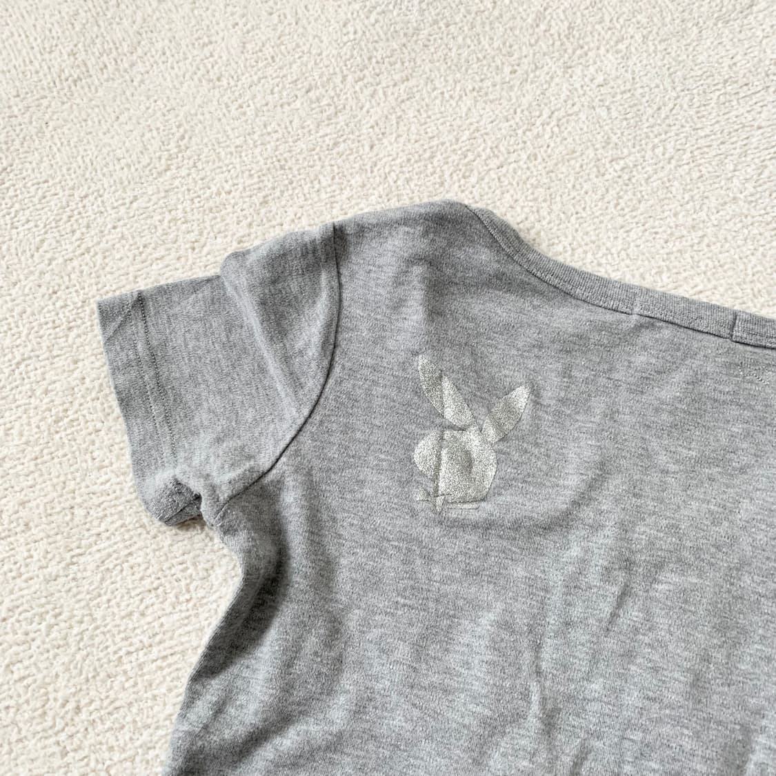 Playboy ♥ 글리터 로고 딱붙탑 상품이미지2