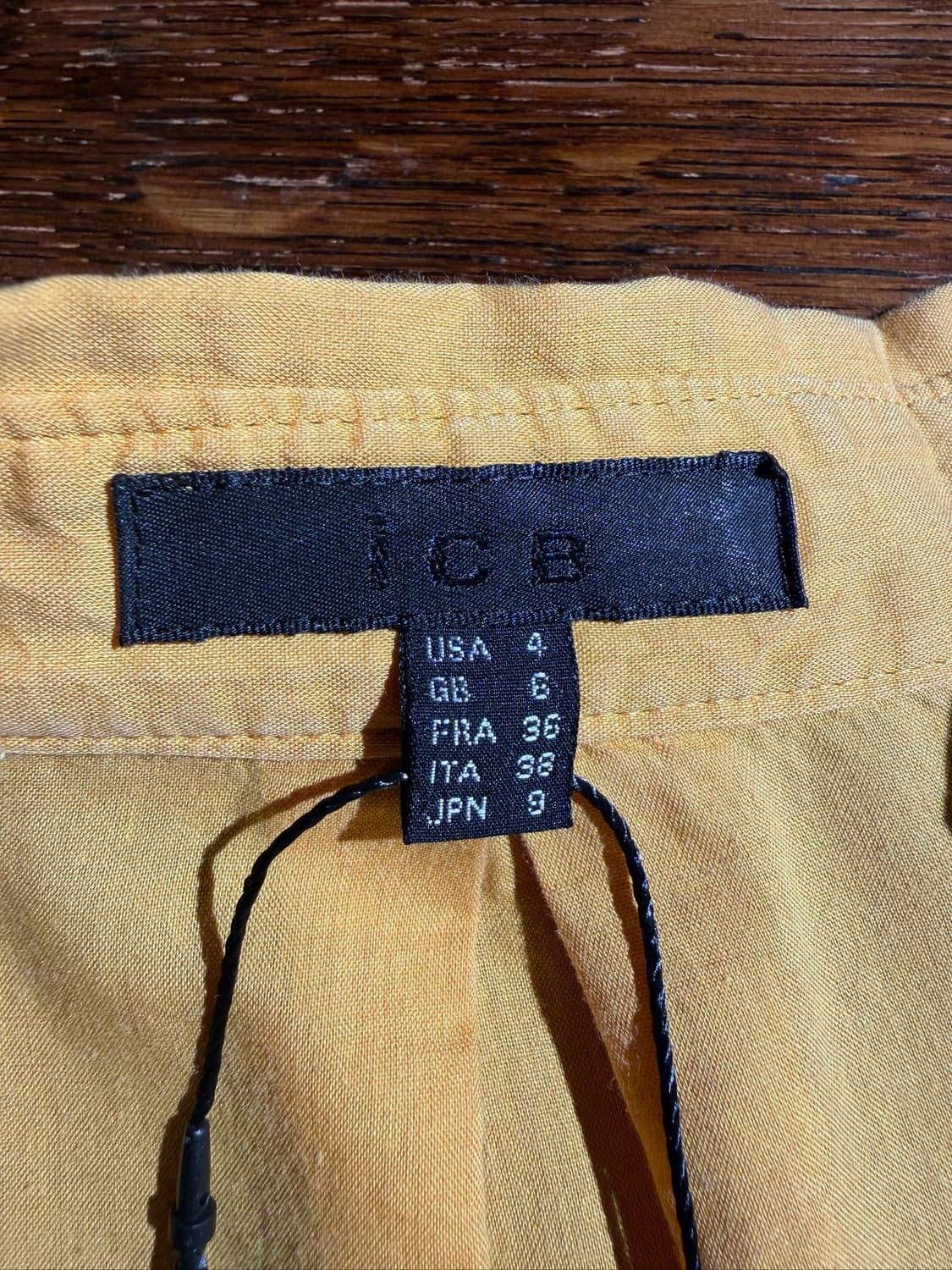 iCB Mustard Skipper Shirt Blouse 상품이미지5