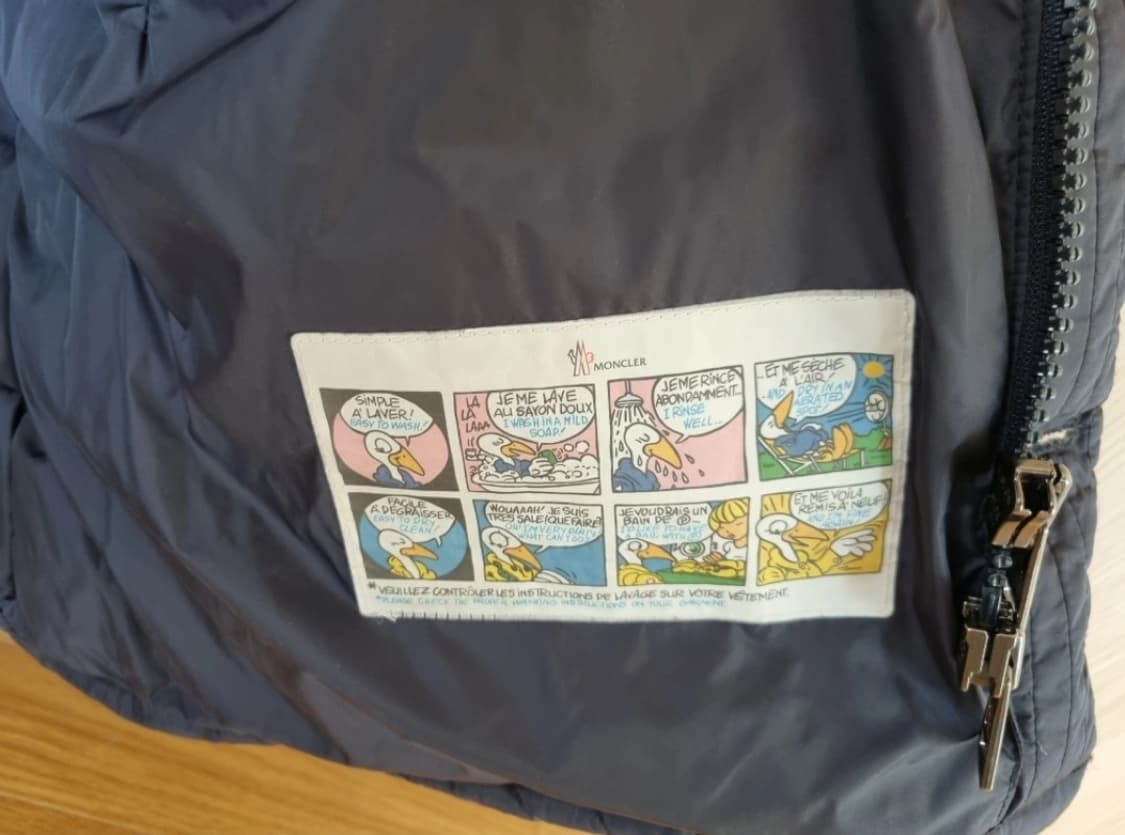 몽클레어 클루니 3호 네이비 다운패딩 점퍼 상품이미지5