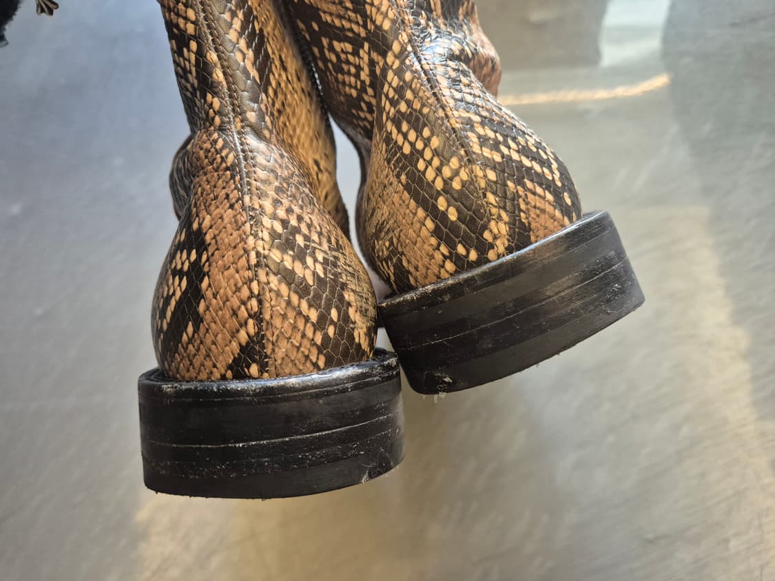 앤더슨벨 스퀘어토 파이톤 첼시부츠 상품이미지5