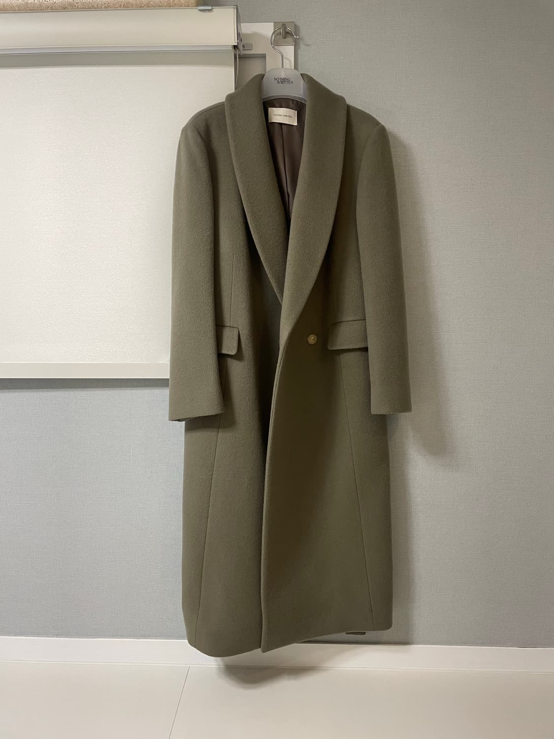 낫띵리튼 Shawl collar long coat 상품이미지7