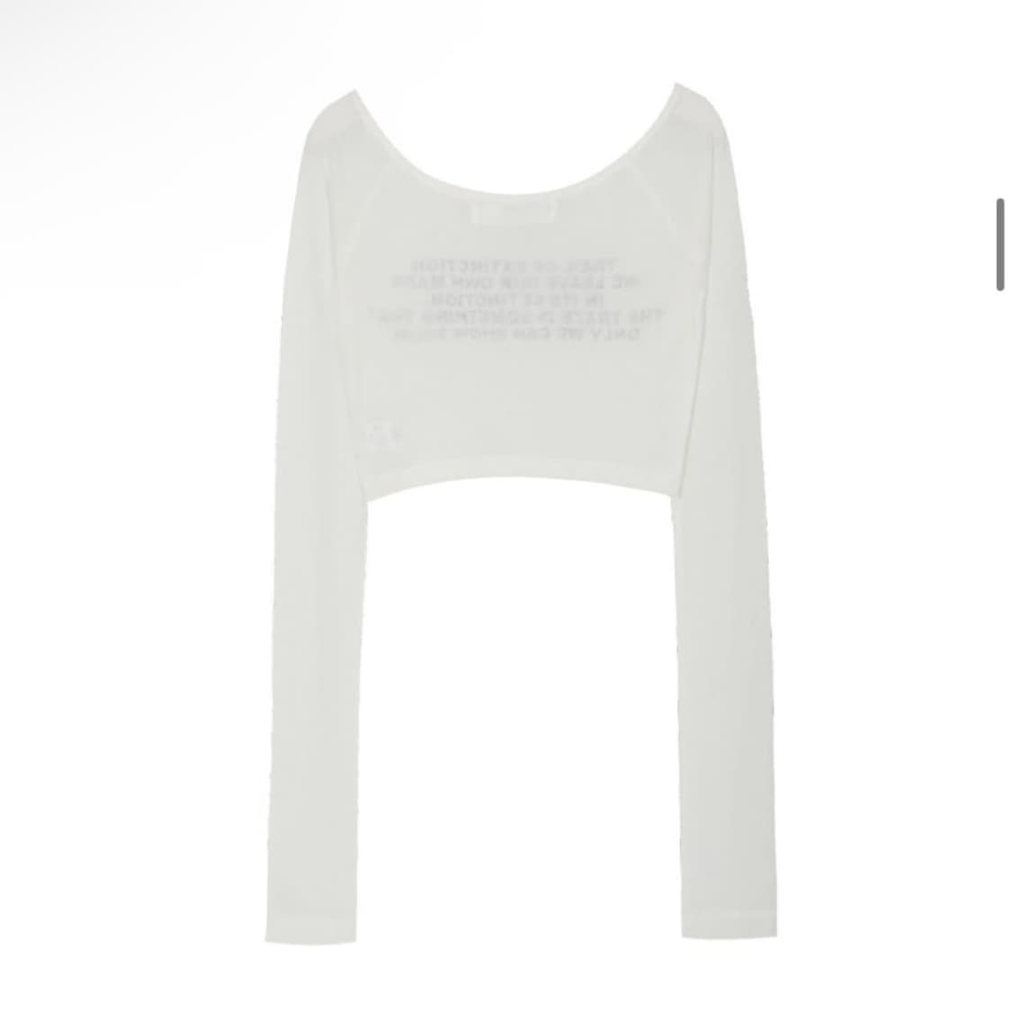 보헤미안서울 PRINTED CROP LONG SLEEVE 상품이미지2