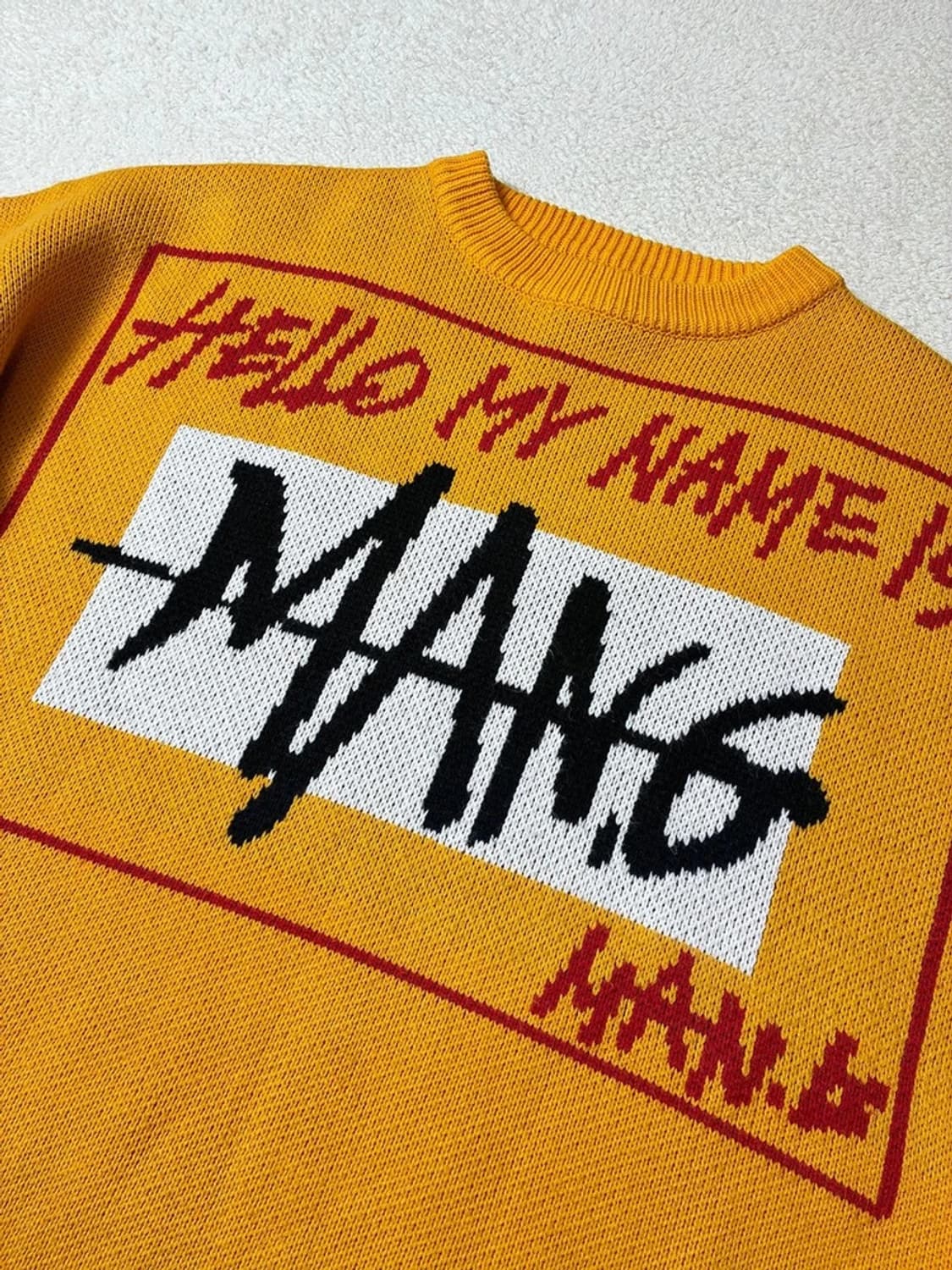 만지 Man.g 올드스쿨 오버 니트 PN6985 상품이미지3