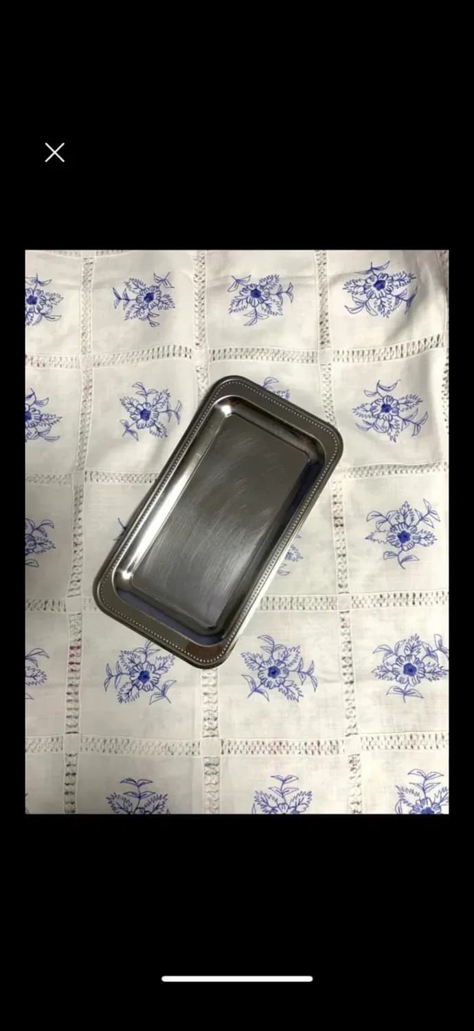 빈티지 프랑스 스테인레스 트레이  상품이미지3