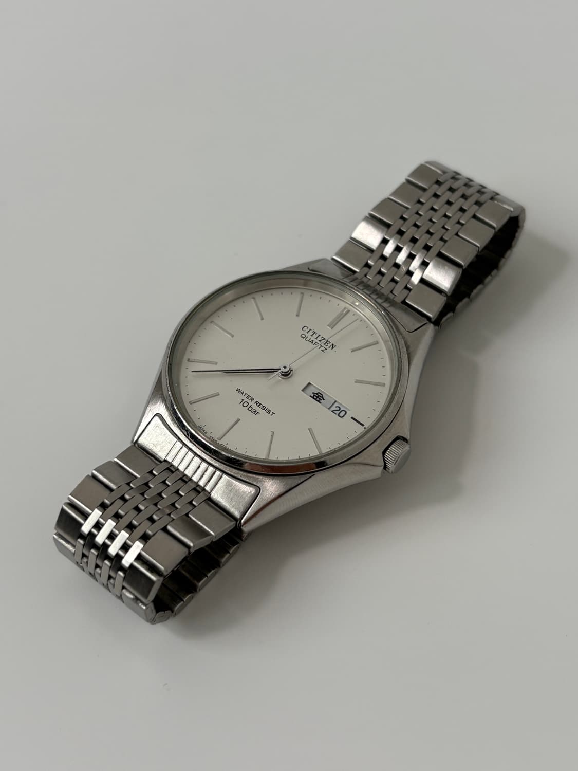 90s bar index silver quartz 상품이미지4
