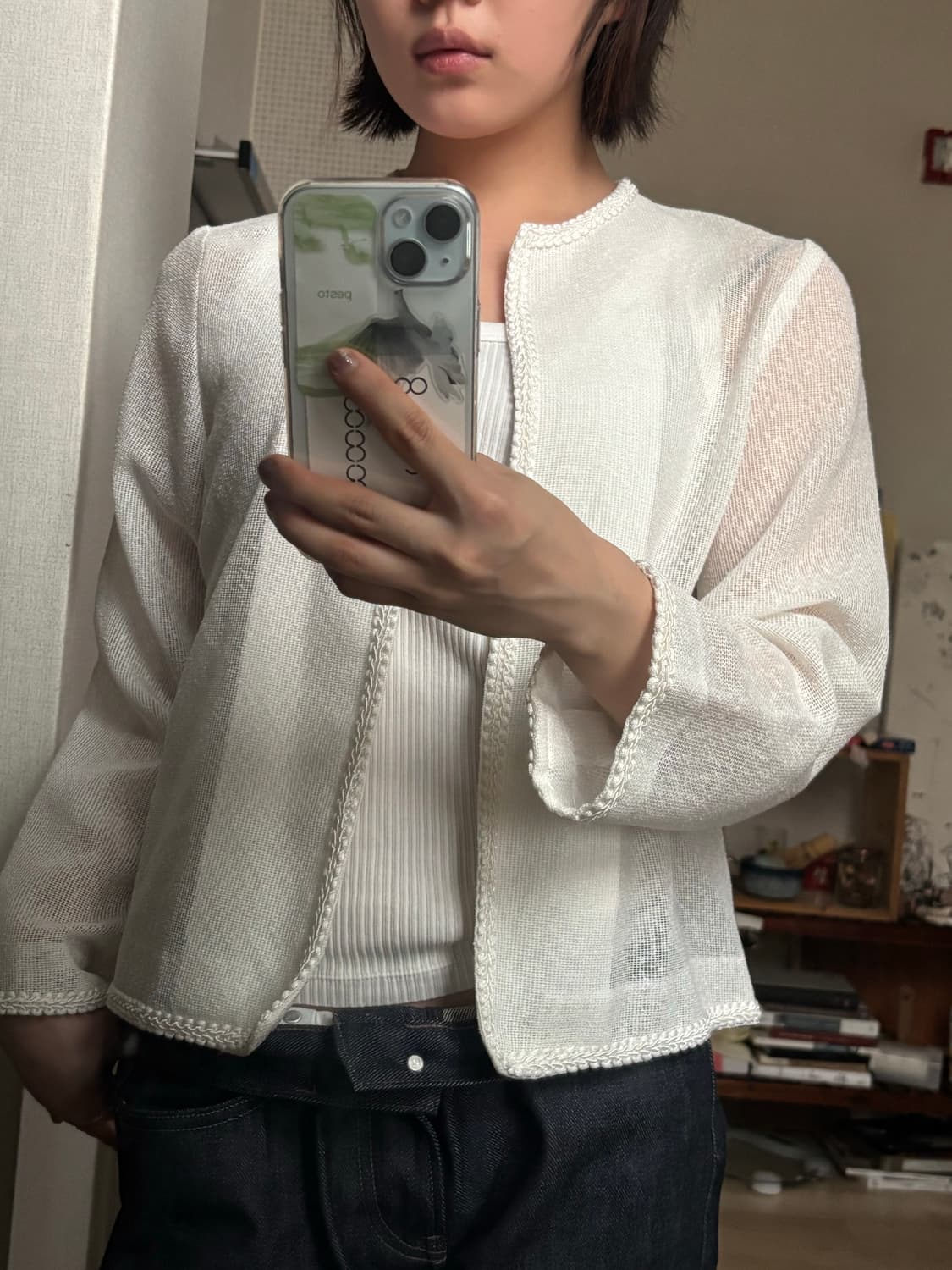 빈티지 여름 가디건 상품이미지2