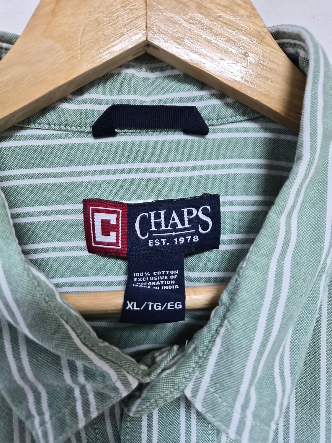 챕스Chaps 스트라이프 옥스포드 셔츠 XL - S397 상품이미지4
