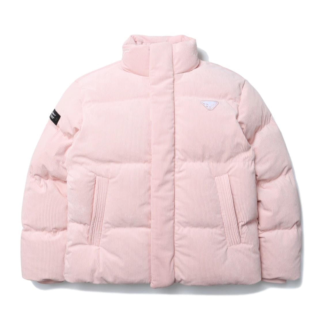 다이나핏 딸기우유핑크 코듀로이 덕다운 패딩 상품이미지1