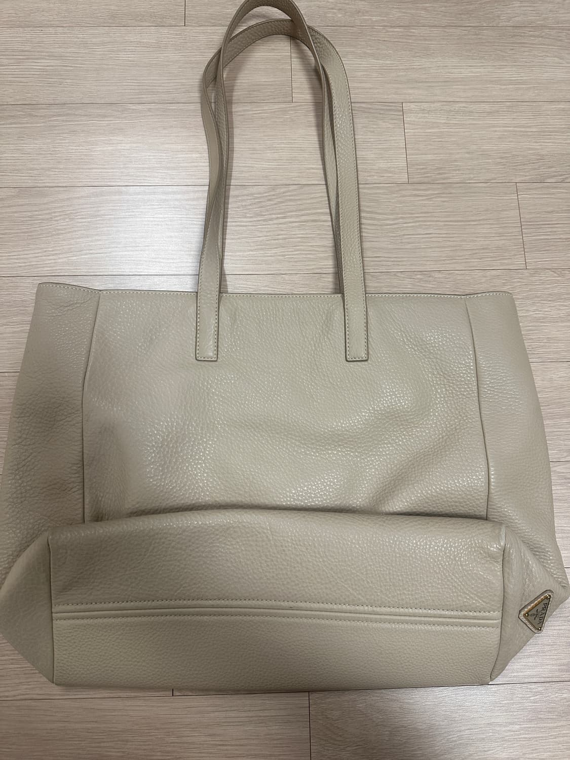 정품 프라다 베이지 숄더백 상품이미지2