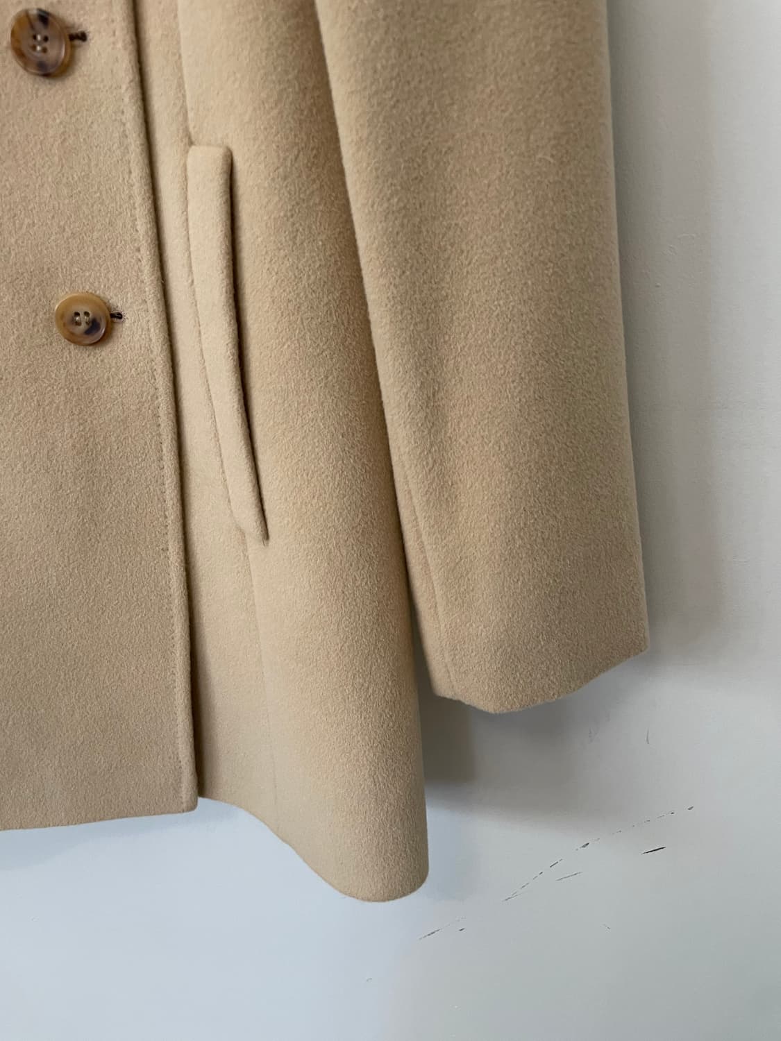 vintage anayi angora half coat 상품이미지5