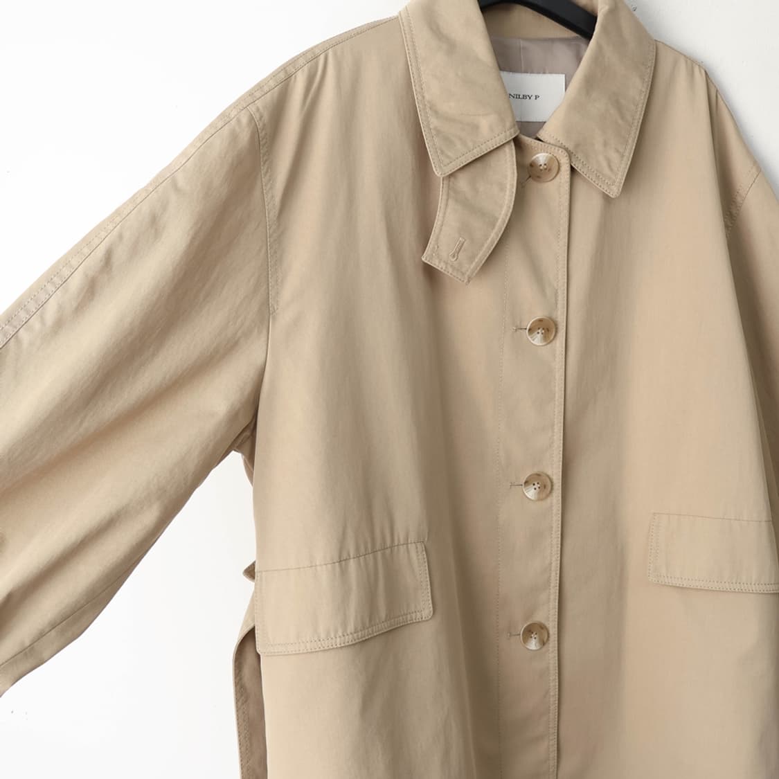 66/닐바이피 벨티드 싱글 트렌치코트 상품이미지5