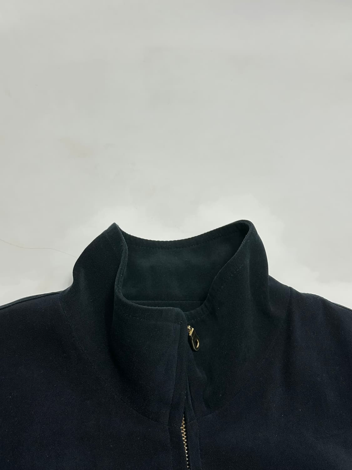 VIGNETTE 울 하이넥 블루종 자켓 상품이미지5