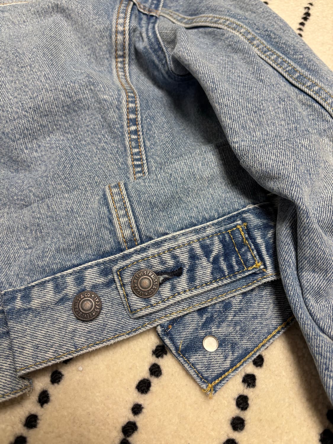 리바이스 데님자켓 커스텀 제품  상품이미지5