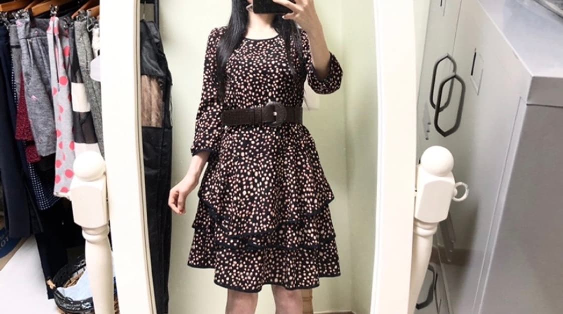 아놀드바시니ㅡ 캉캉 원피스 호칭90 새거수준/8부소매/55~66 상품이미지1