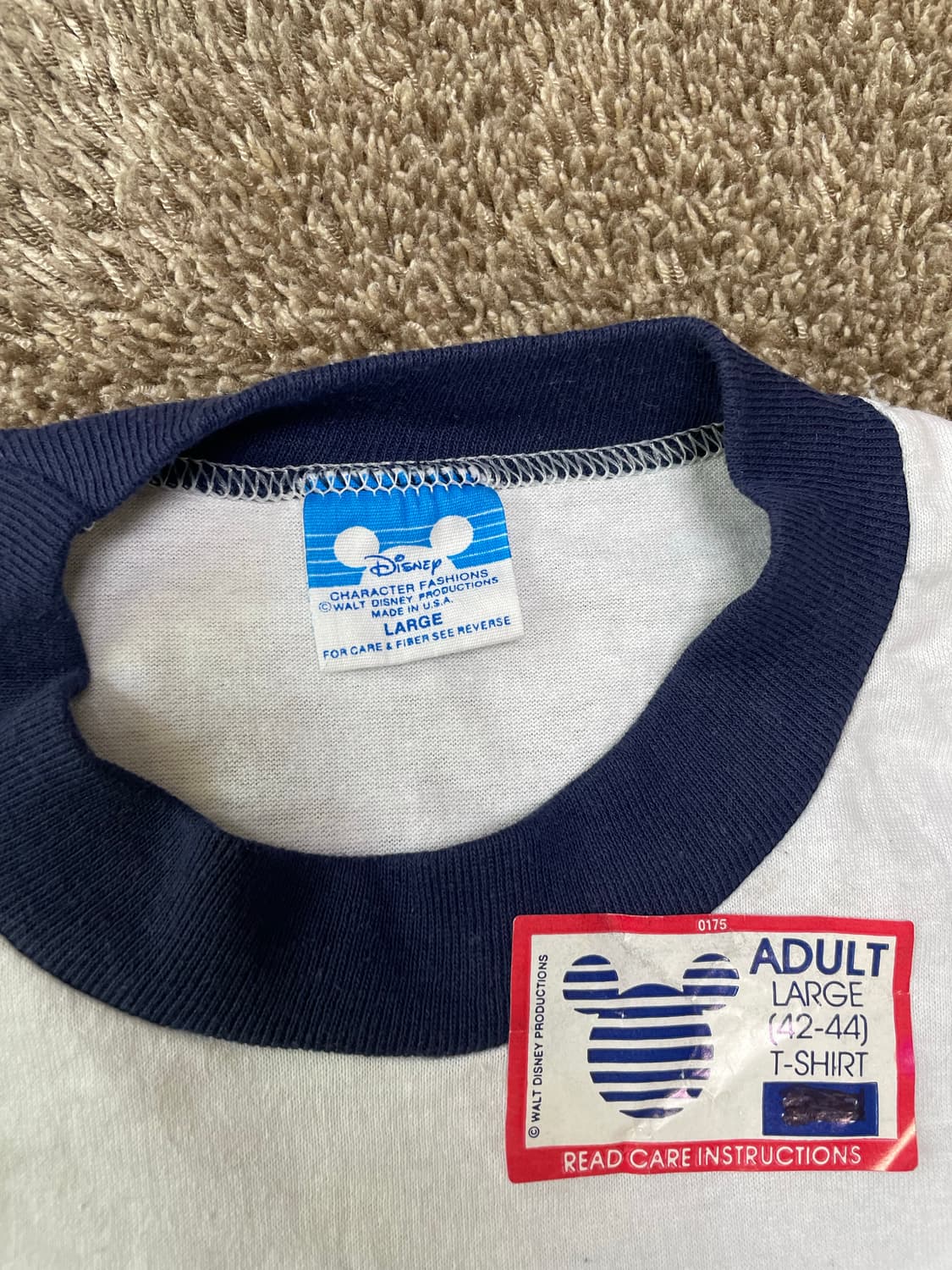 90s mickey ringer tee 빈티지 미키 링거티 상품이미지4