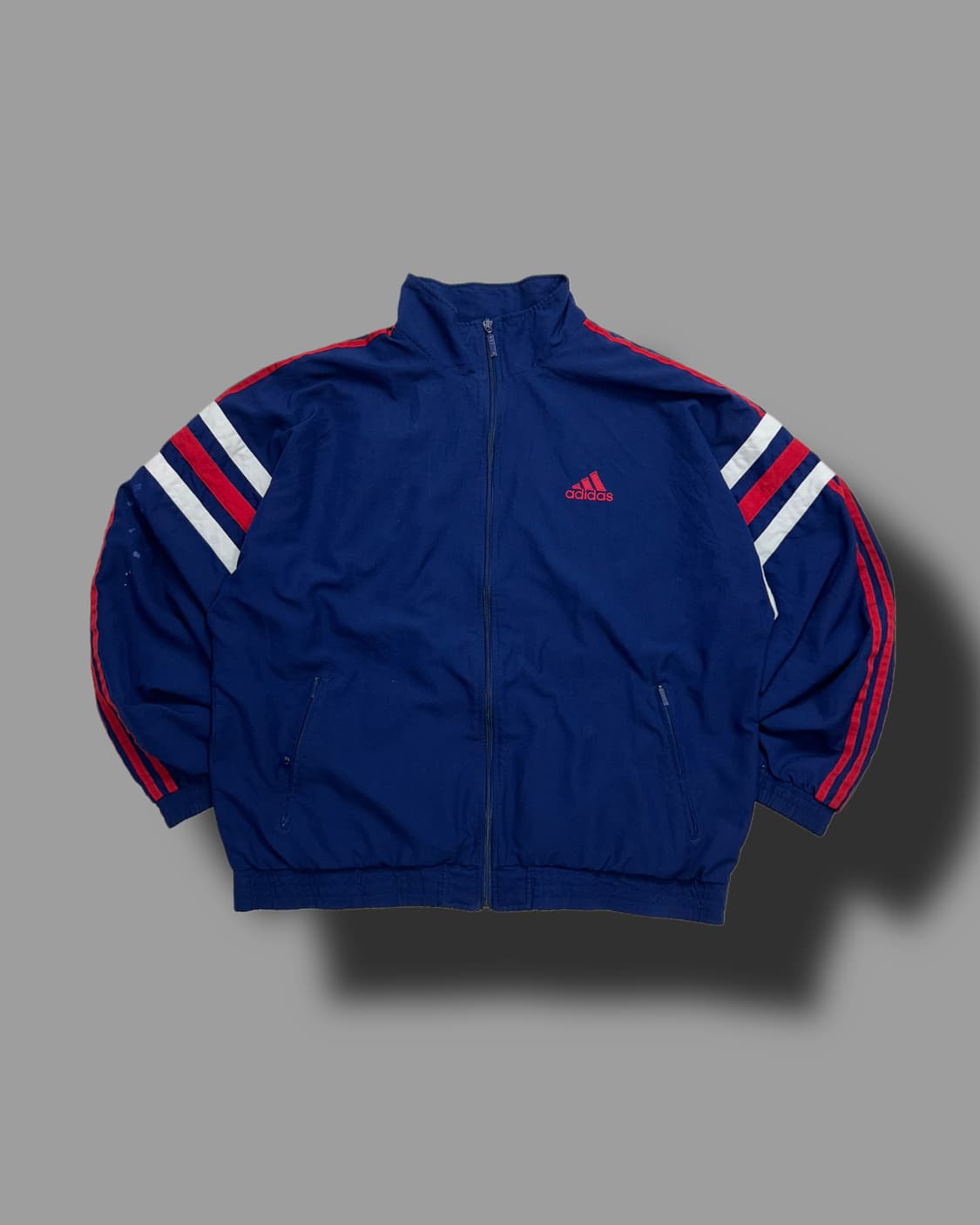 아디다스 90s 네이비 레드 바람막이 자켓 XL 상품이미지5