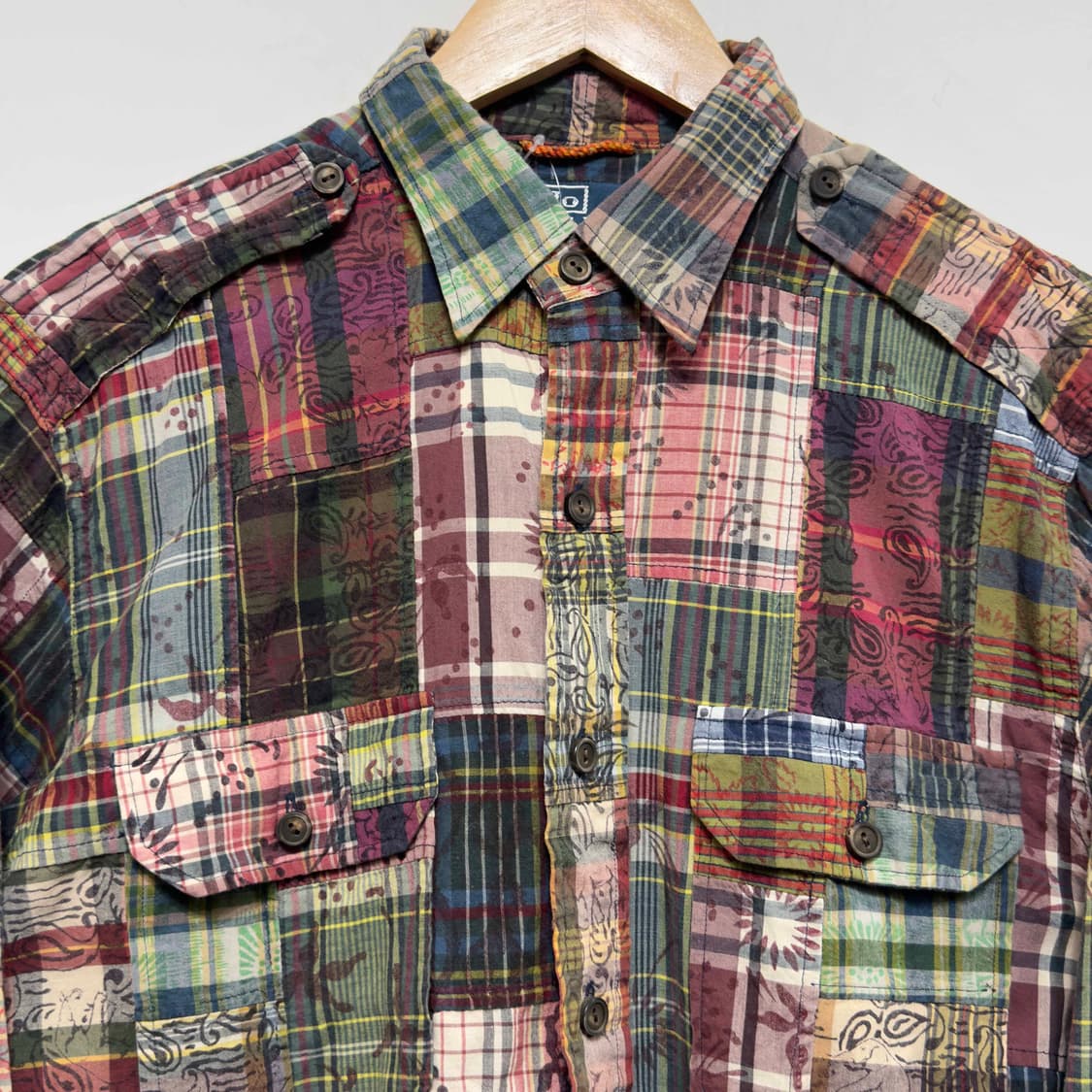 폴로 랄프로렌 패치워크 셔츠 상품이미지2