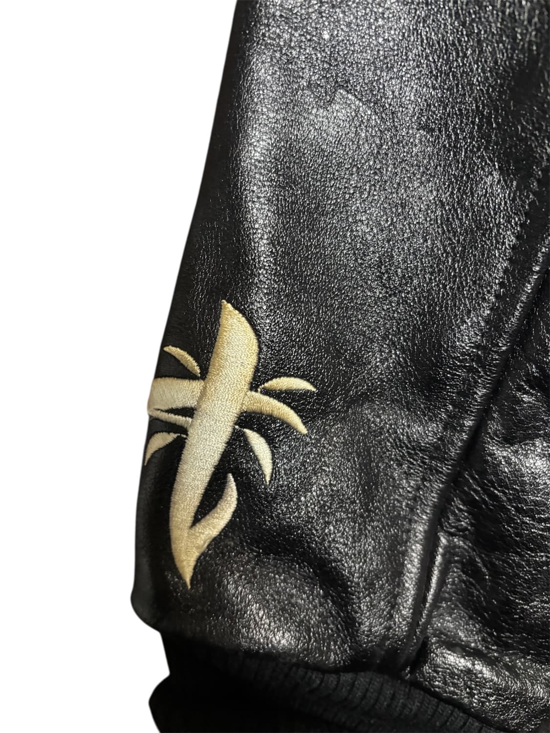 [BRATSON] 14FW 브랫슨 스컬 빅 패치 블랙 스타디움 자켓 M 상품이미지7