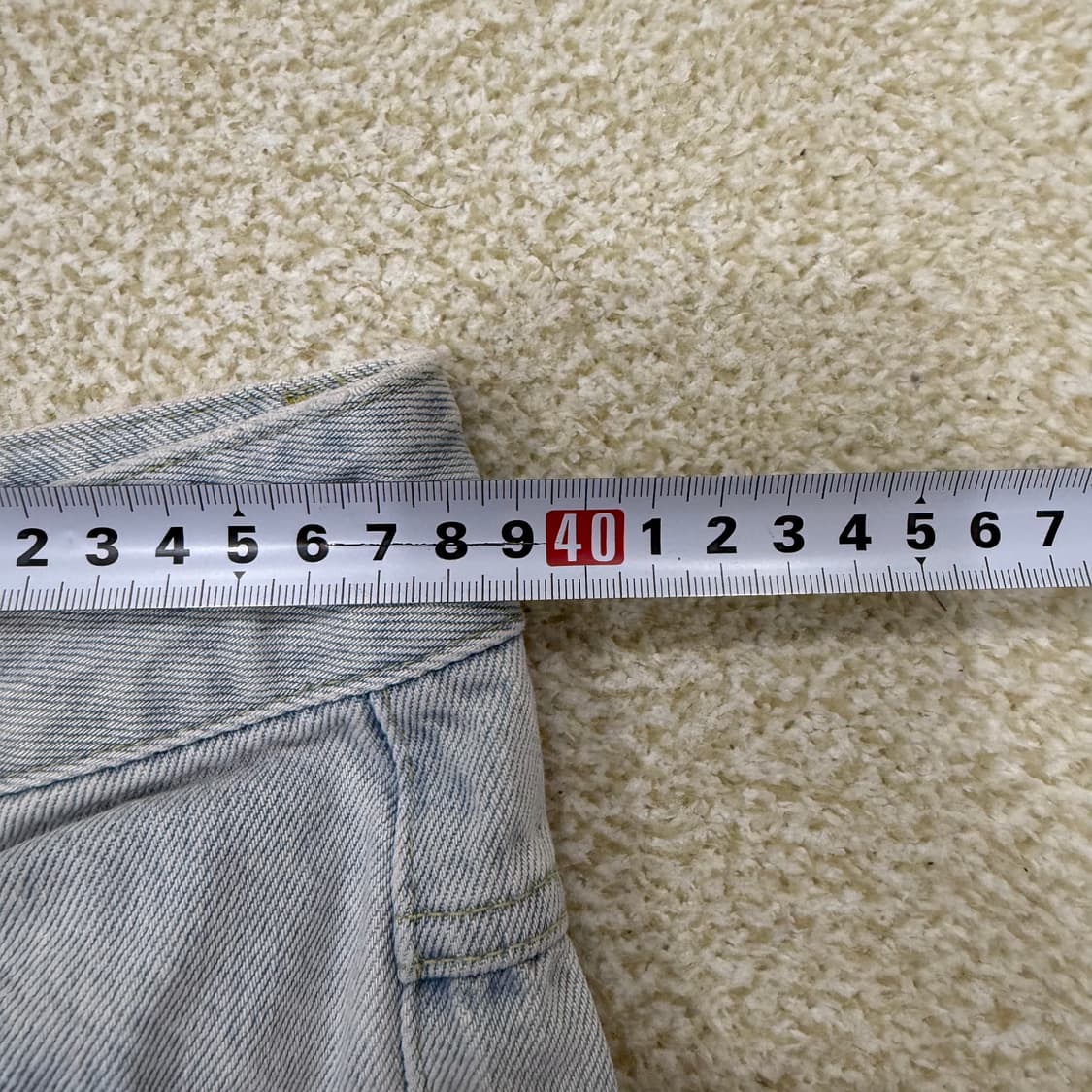 44 시슬리 여성 워싱 데님팬츠 0121T2 상품이미지6