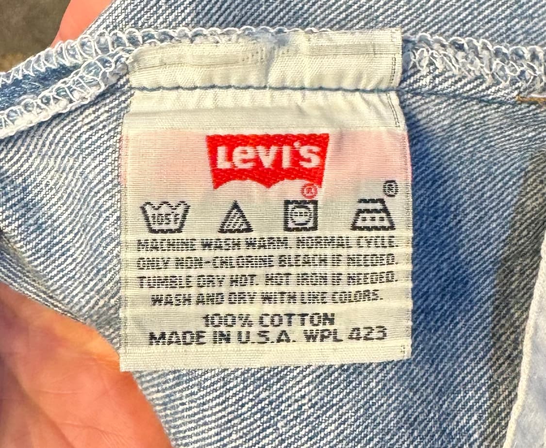 usa 빈티지 리바이스 501 데님 32"(30~31추천) (471) 상품이미지3