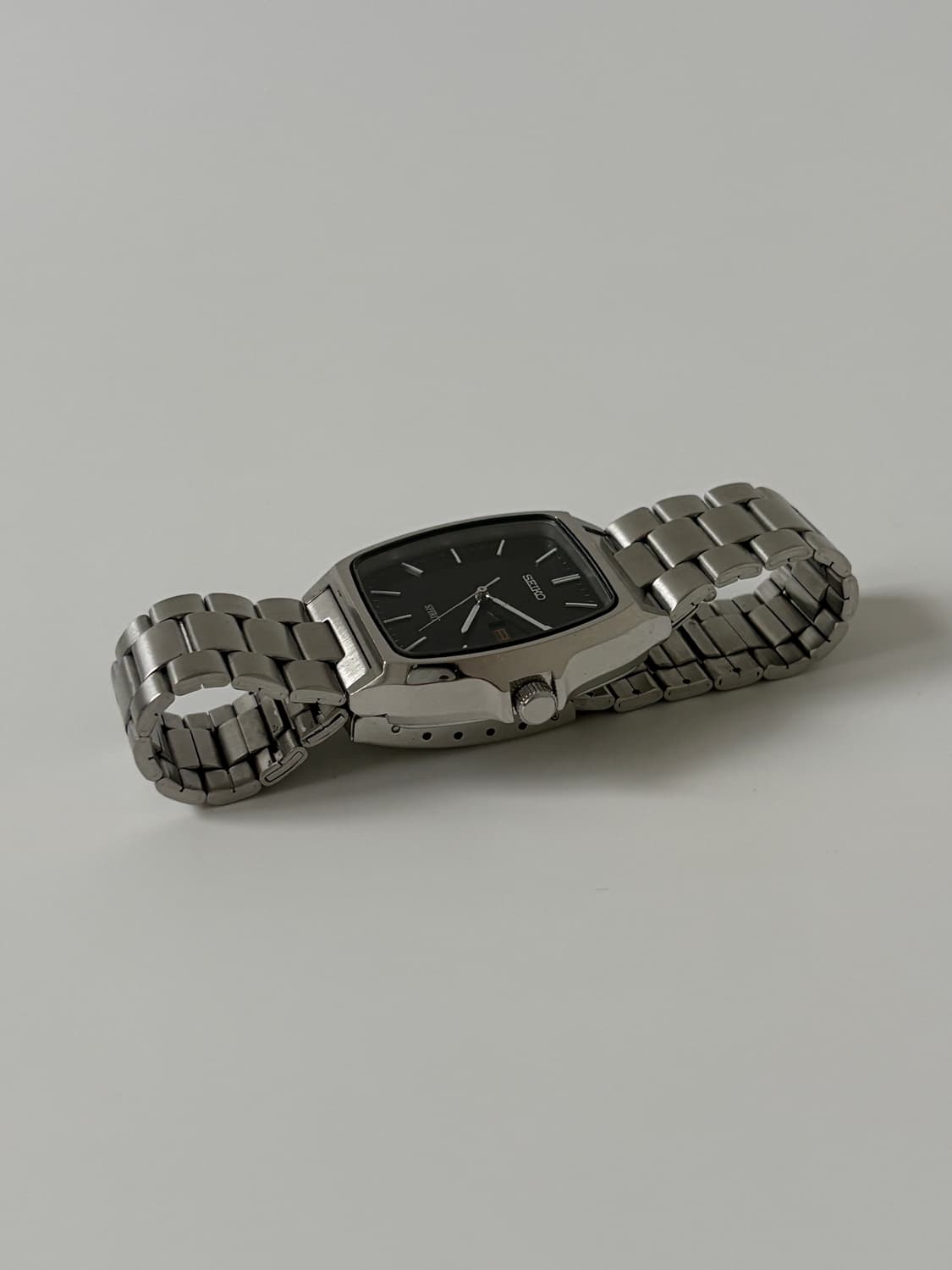1990s Spirit Black Dial Square Quartz 상품이미지5