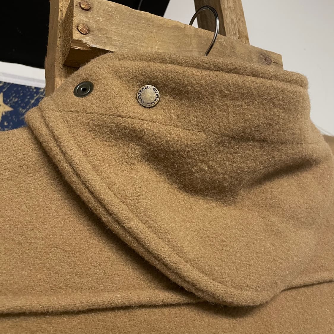 90s 글로버올 GloverAll 더플 코트 후드 떡볶이 코트 상품이미지6