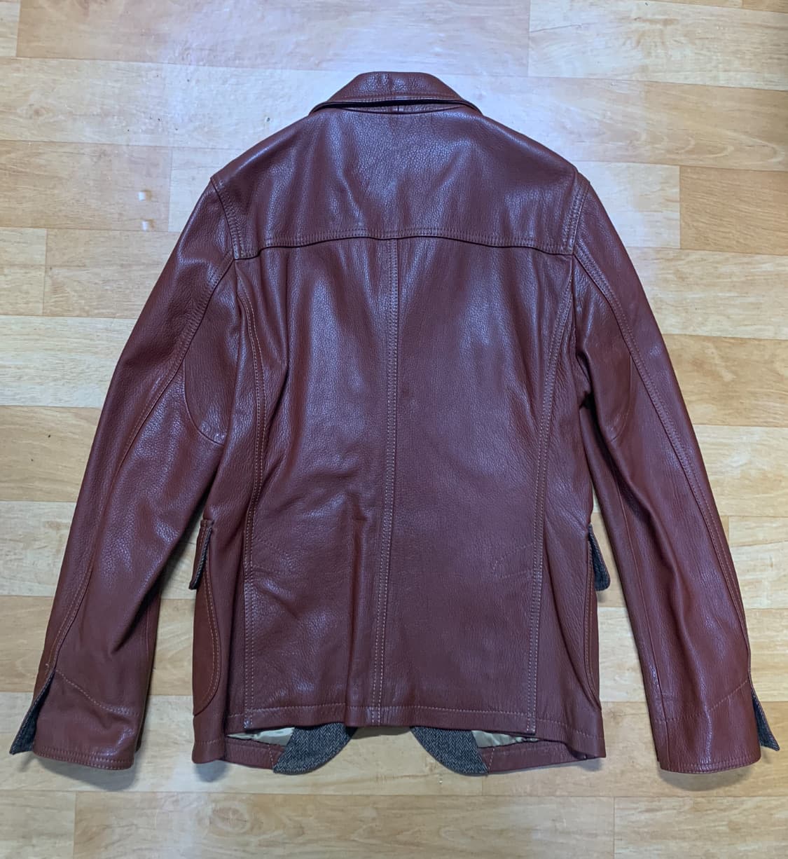 커스텀멜로우 2012/FW 숄칼라 스포츠 코트-재킷(고트스킨)38 사이즈 상품이미지10