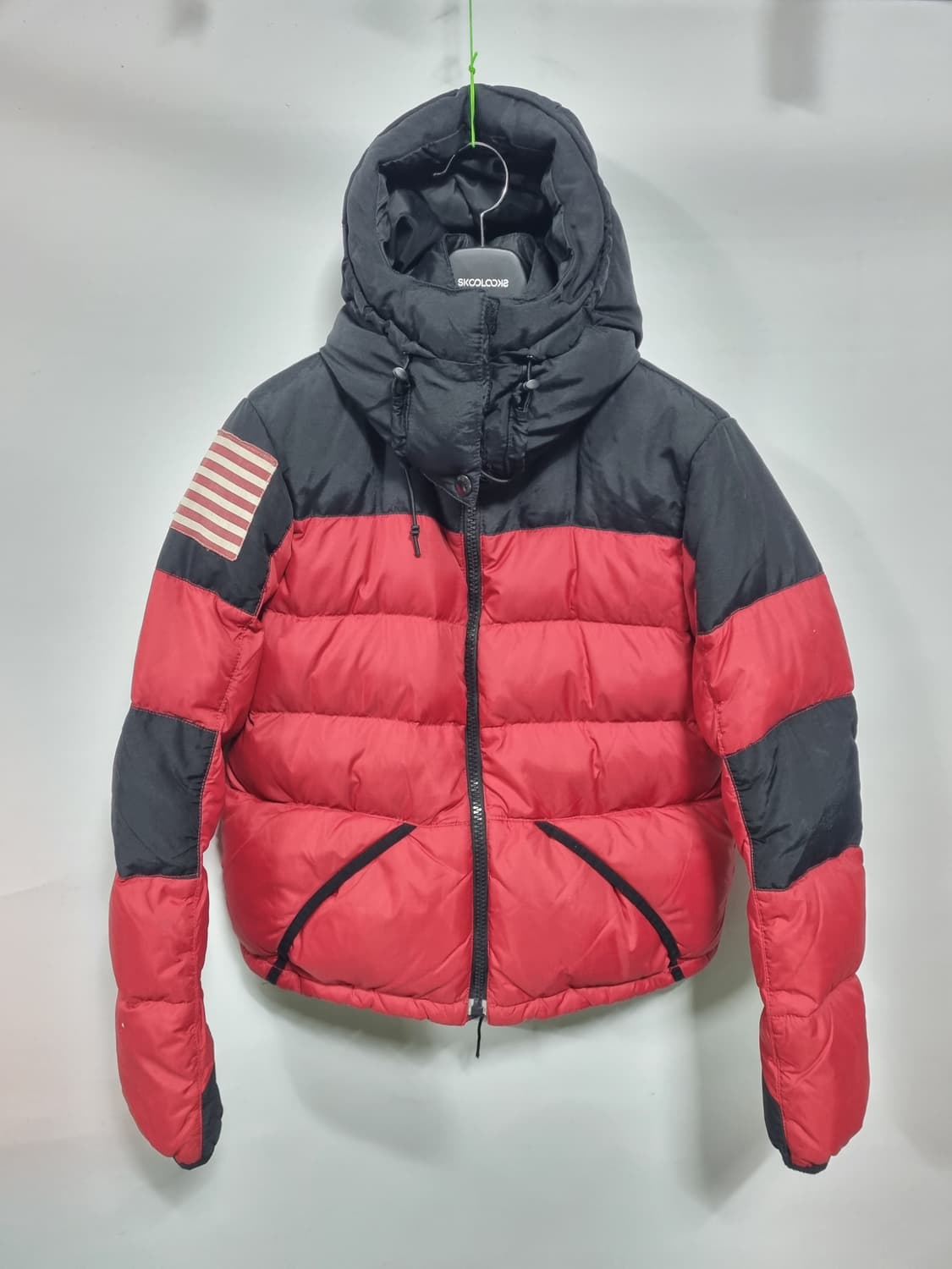 폴로 데님 앤 서플라이 성조기 다운 패딩 m 상품이미지1