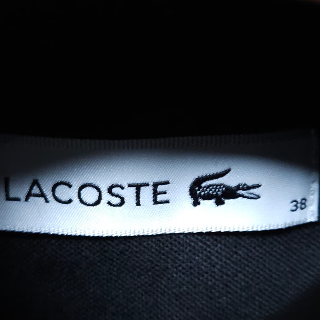 38 ) 라코스테 여성 블랙 옥스퍼드 셔츠  상품이미지3