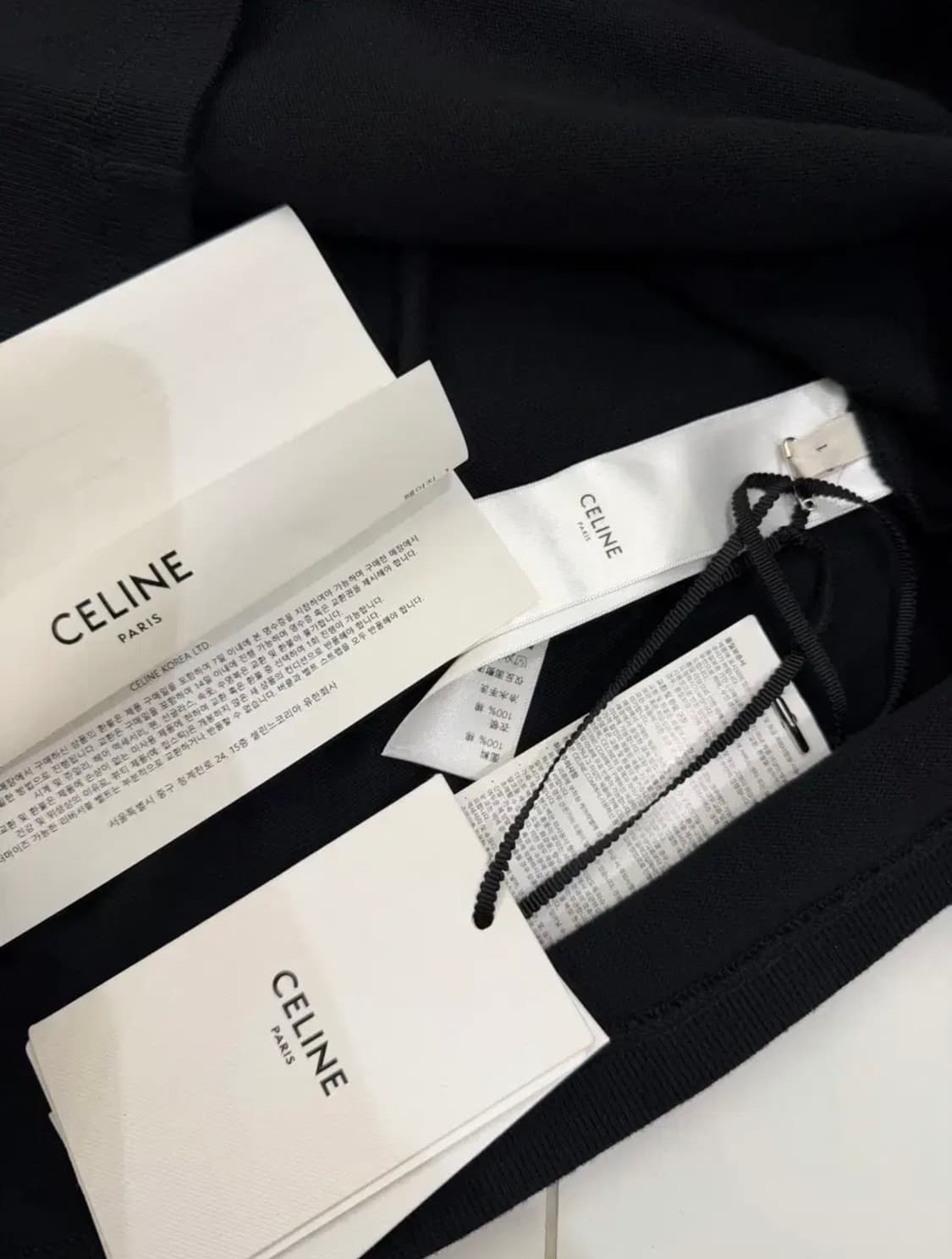 셀린느 PK카라 엠브로이더리 맨투맨 상품이미지4