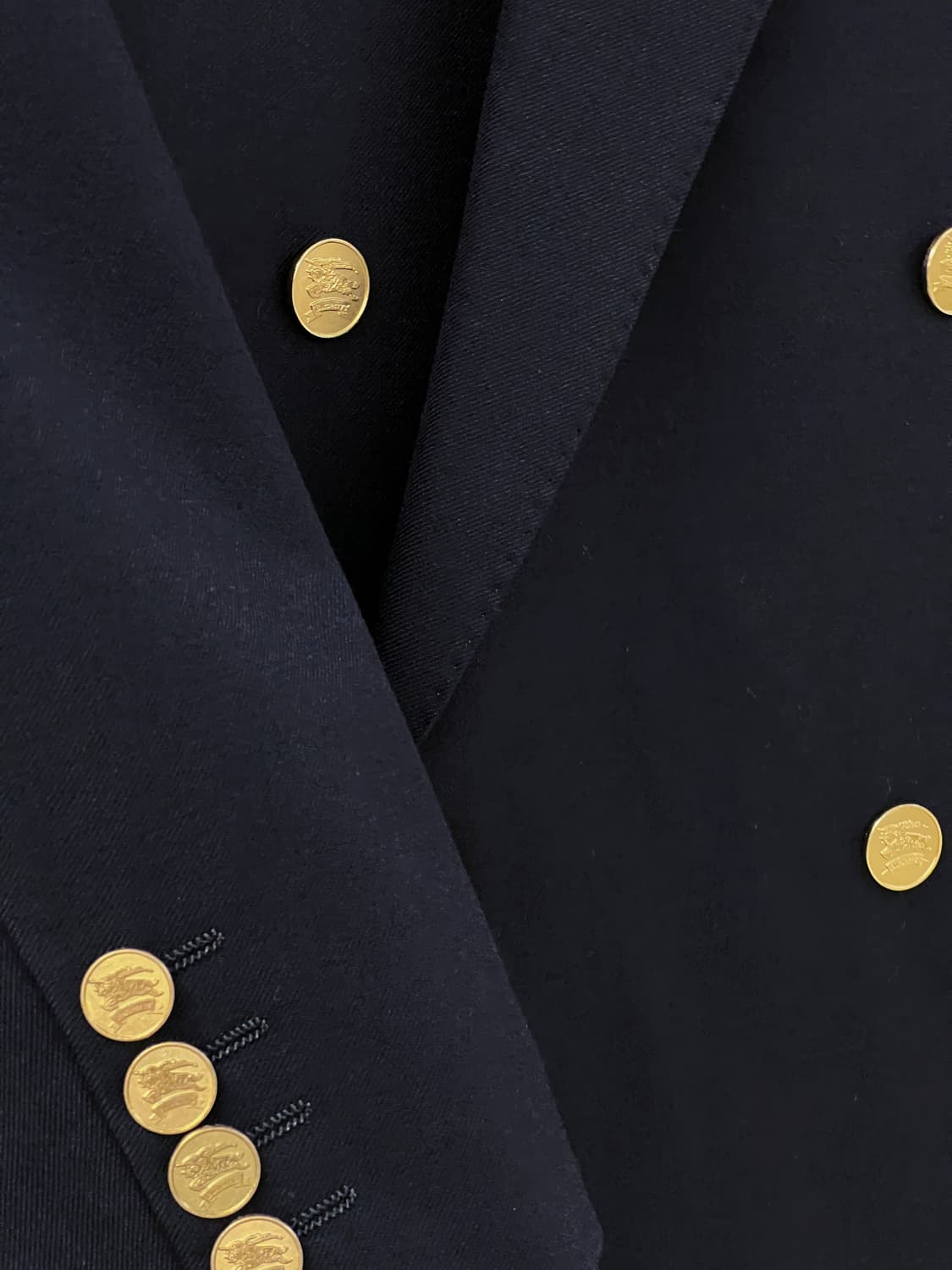 Burberry navy gold button jack 상품이미지3