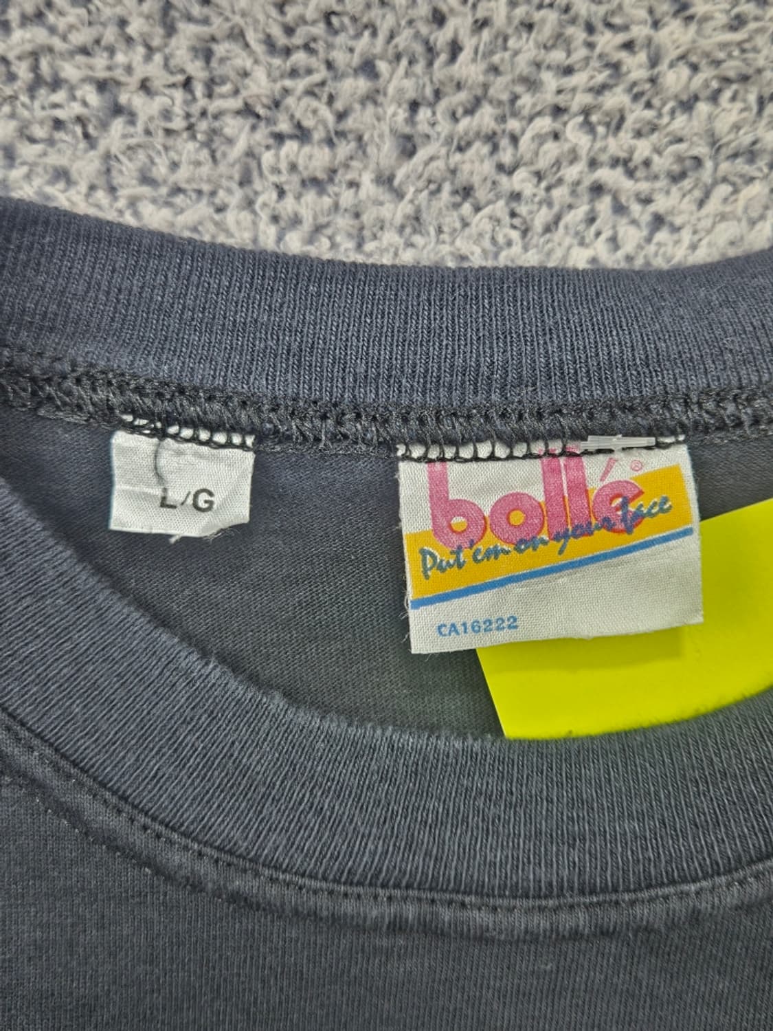 1988 BOLLE 싱글스티치 반팔 티셔츠 ( L ) / 11467 상품이미지6