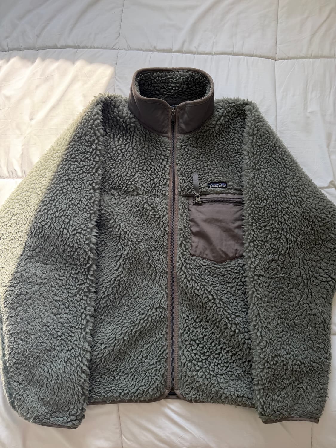 [L] 파타고니아 02s 딥파일 다크 그린 상품이미지5