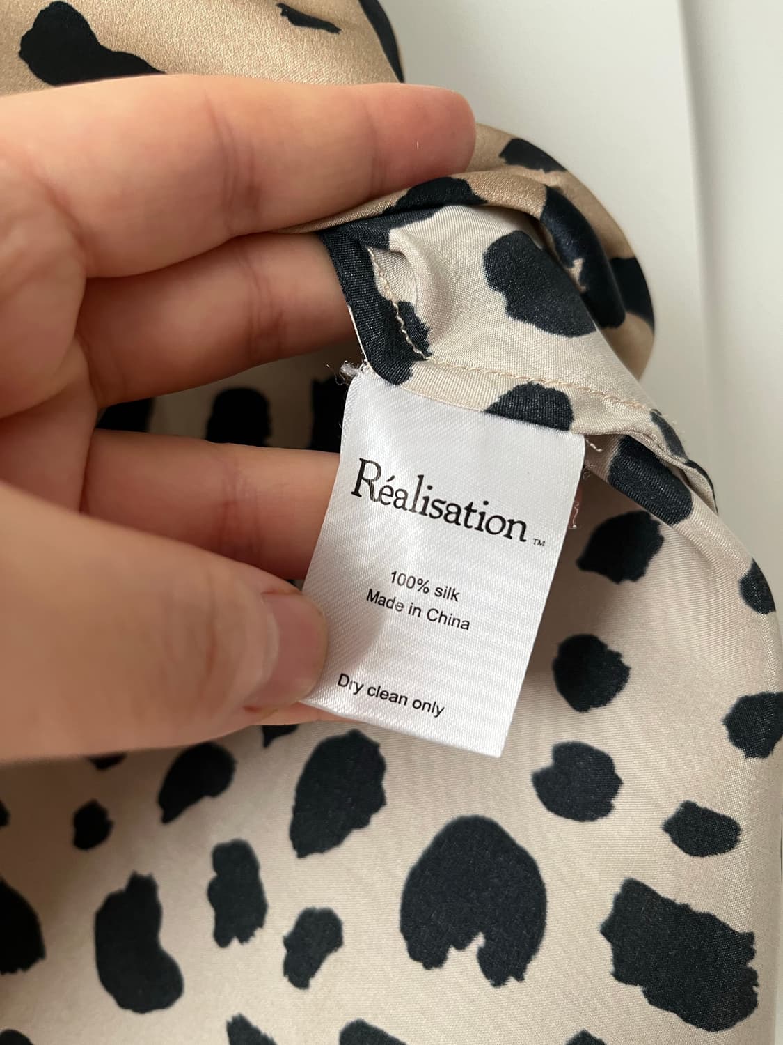 Realisation 실크 스커트 상품이미지6