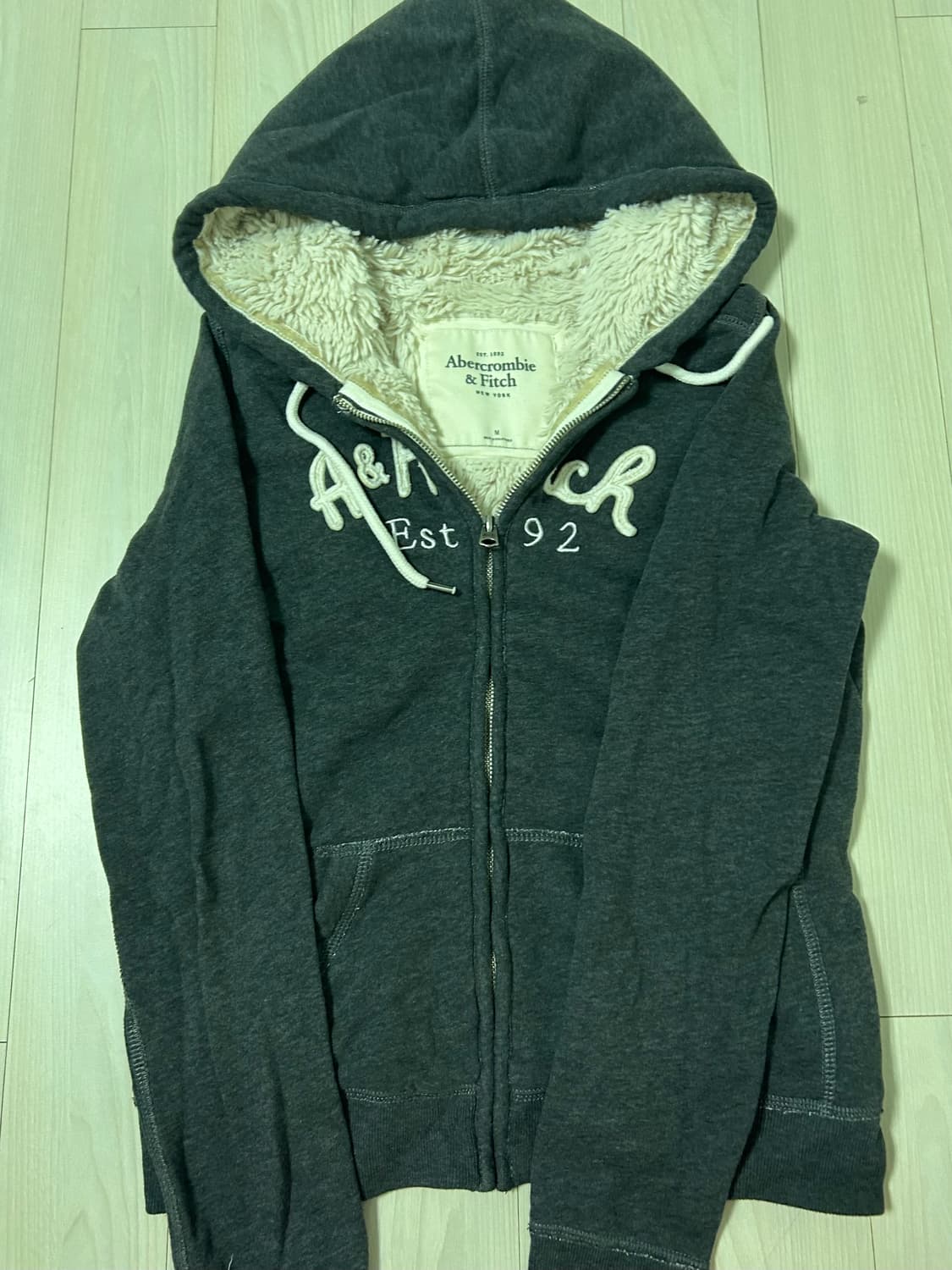 아베크롬비 후드집업 그레이 상품이미지2