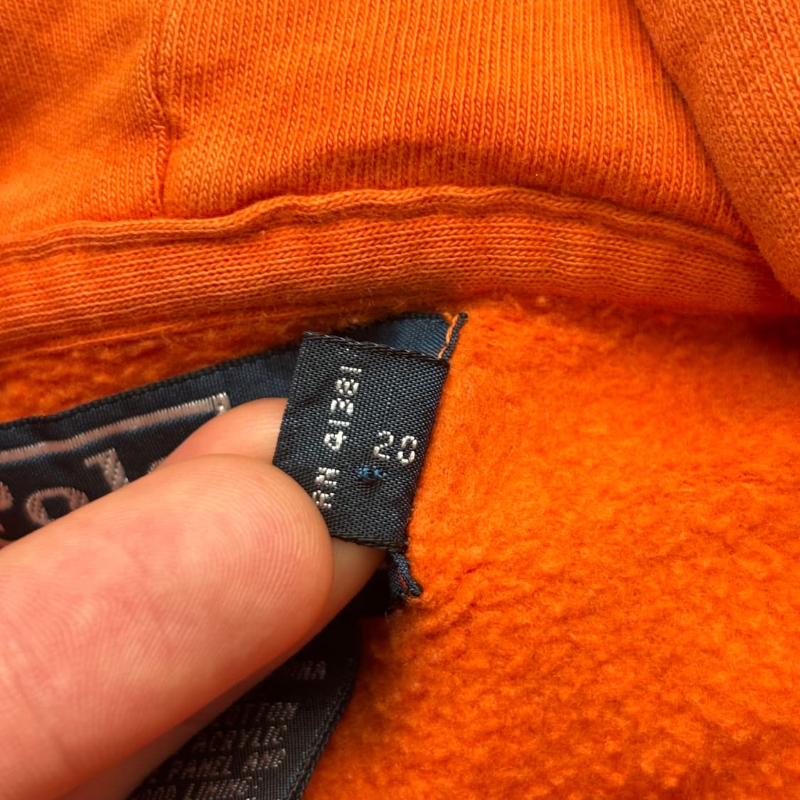 폴로 랄프로렌 그린 포니 오렌지 후드집업 L 상품이미지8