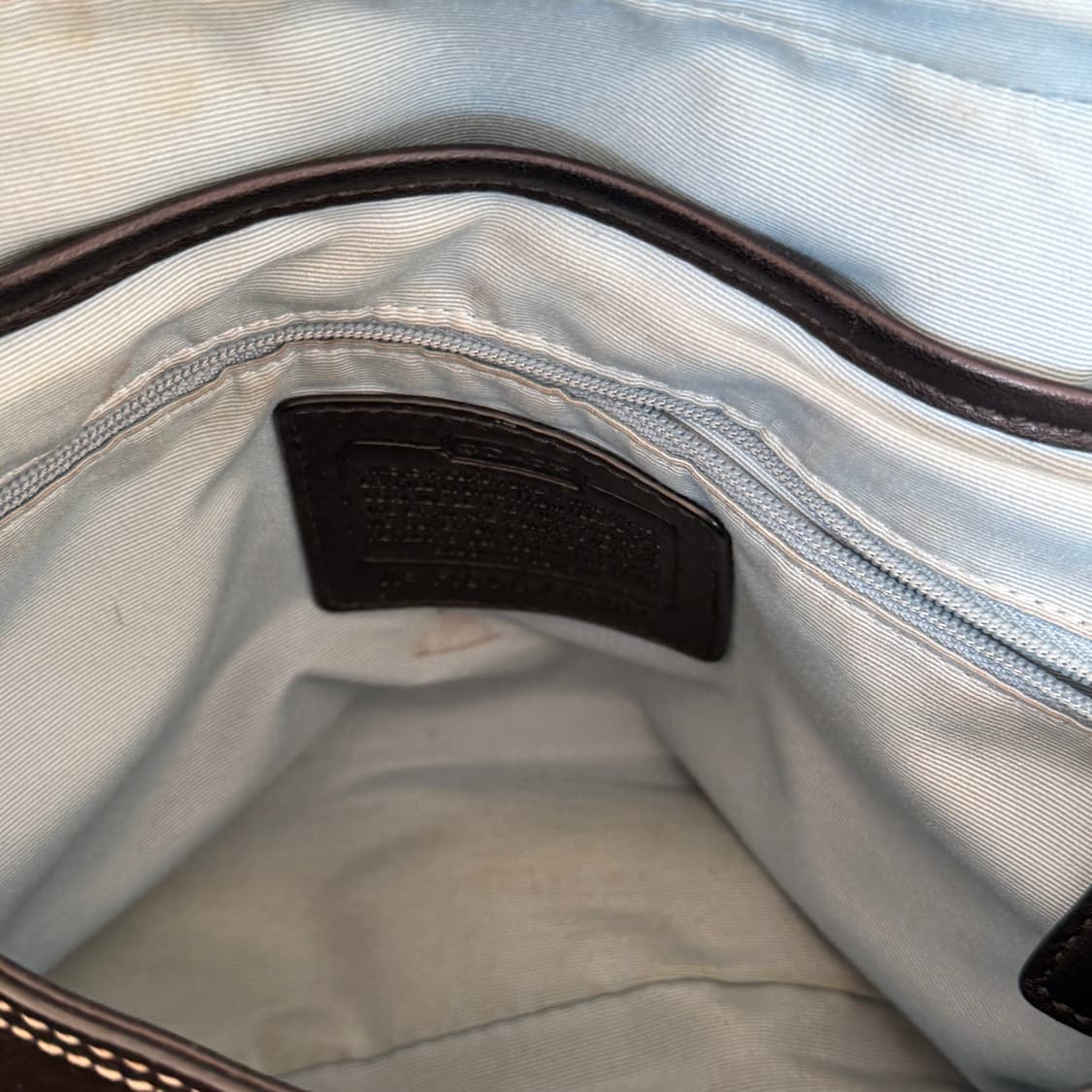 Coach leather buckle shoulder bag 상품이미지6