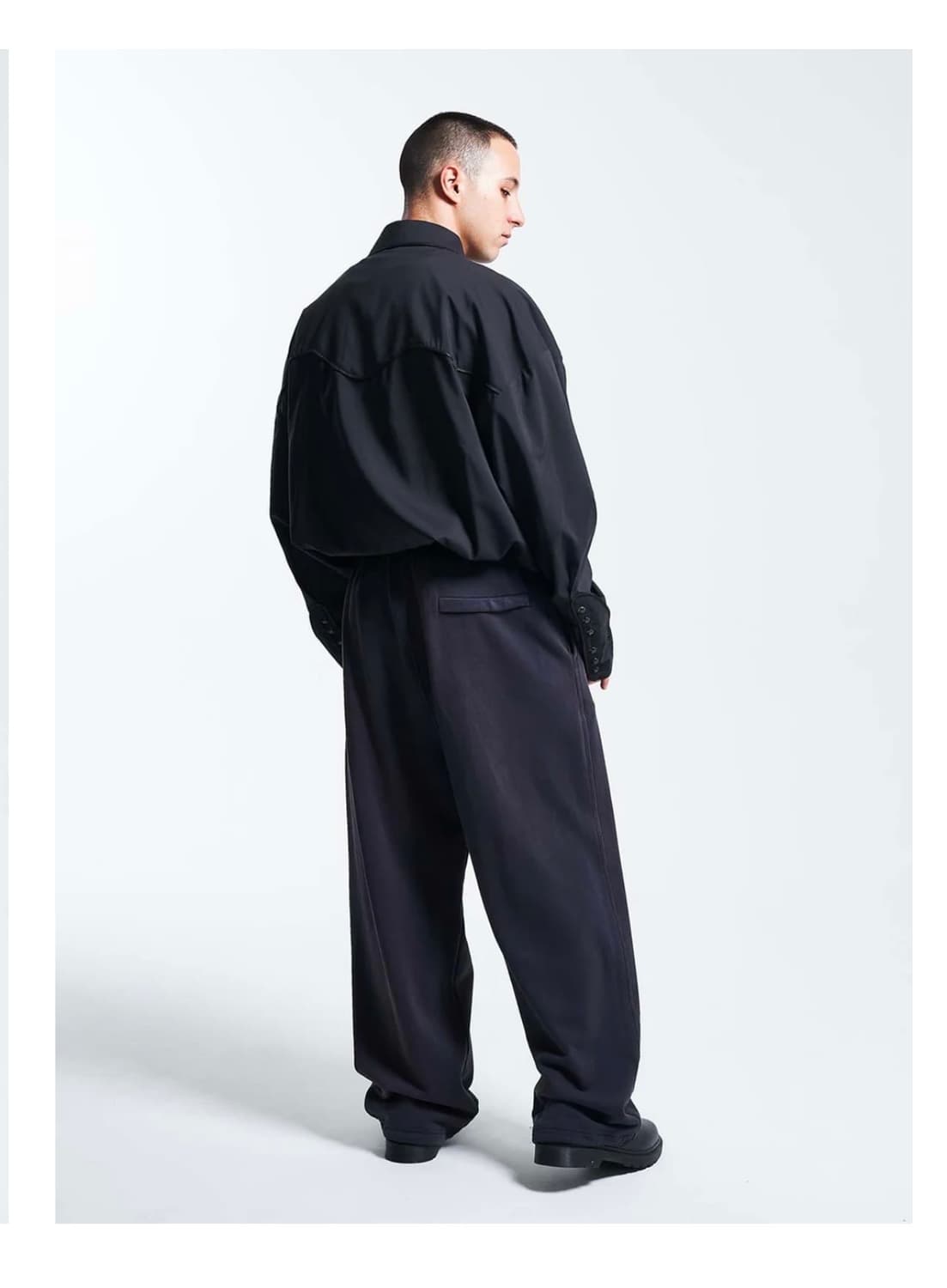 윌리 차바리아 노스사이더 조거 팬츠 블랙 m 상품이미지4