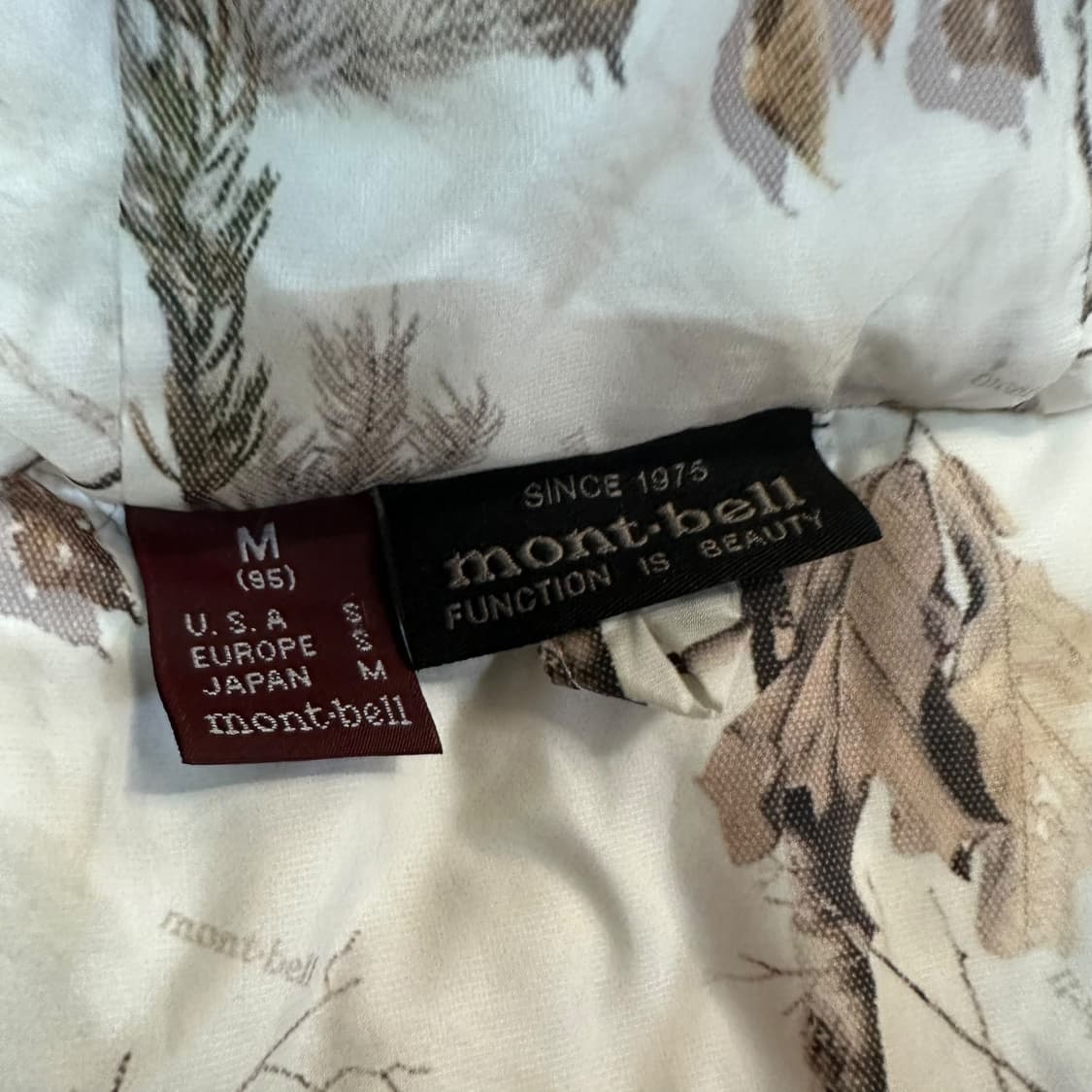 몽벨 ex800 구스다운 패딩 상품이미지6