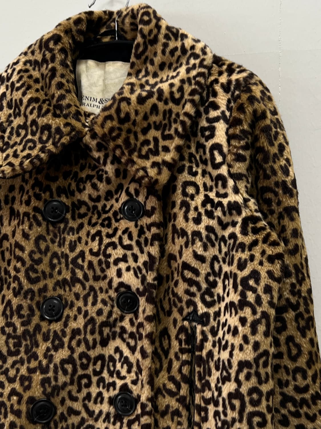 데님앤서플라이 랄프로렌 Y2K 호피 퍼자켓 상품이미지3