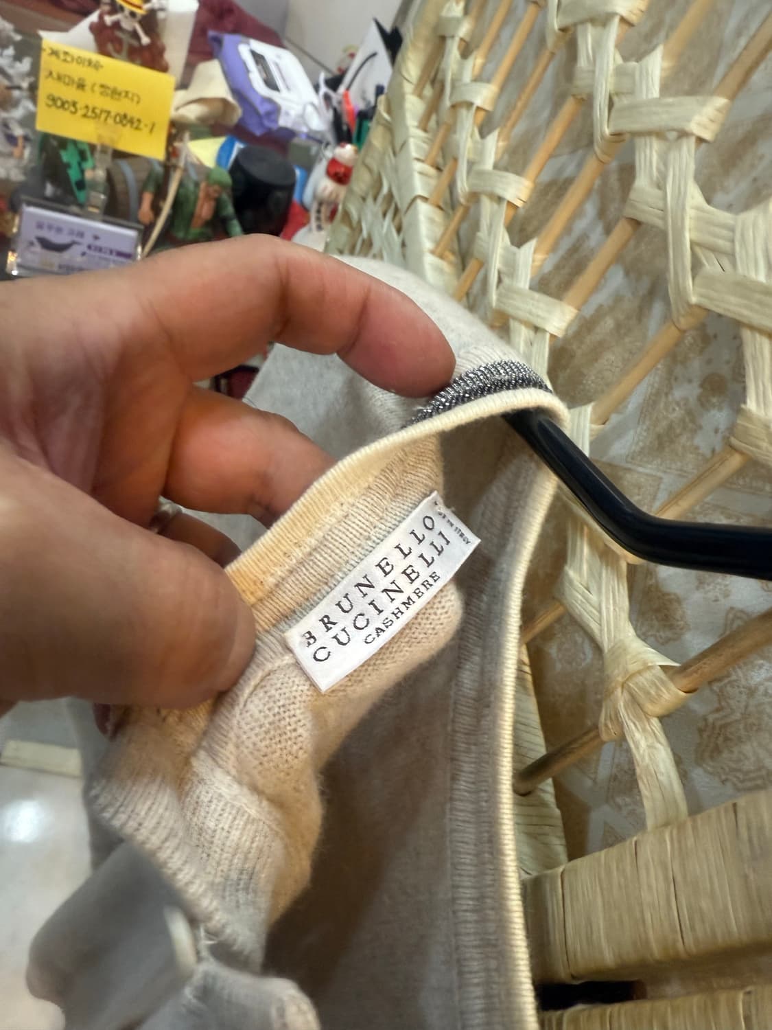 66 정품 부루넬로 쿠치넬리 캐시미어 니트 팝니다 상품이미지2