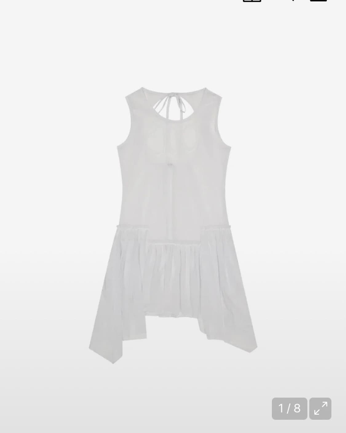 뚜오미오 multi layer mesh dress  상품이미지1